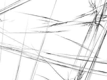 Grunge abstract black and white background. Two colors. Rectangular horizontal shape. Medium rough noise design. Haotical texture pattern.の写真素材