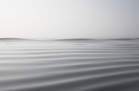 waves in the mistの写真素材