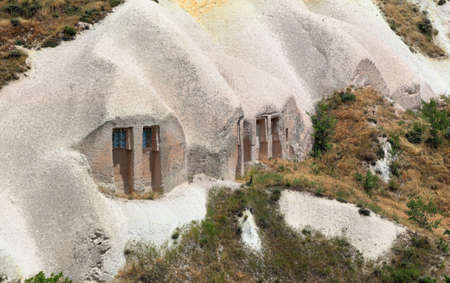 Uchisar, Valley of the dovecotes. Cappadocia, Central Anatolia, Turkey.の写真素材