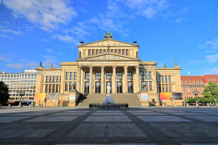 Berlin, Germany - September 17, 2020: Visiting the Concert Hall on a sunny morning in September.のeditorial素材