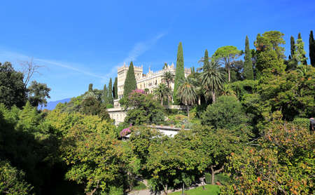 Isola del Garda. Island on Lake Garda, Italy, Europe.のeditorial素材