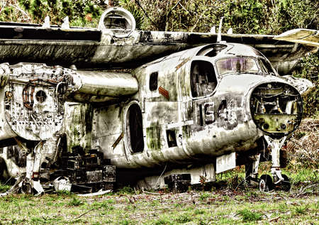 Abandoned Planeの写真素材