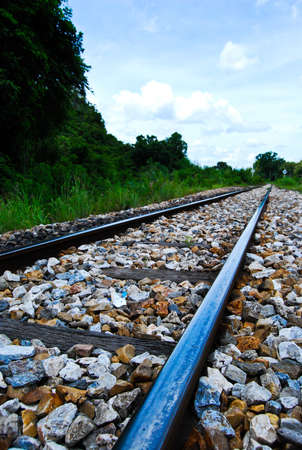 Old rail-way trainの写真素材
