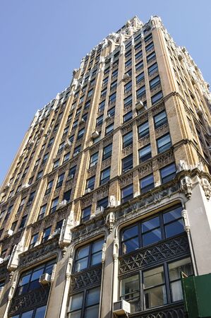 Old Skyscraper in New York City, USAのeditorial素材