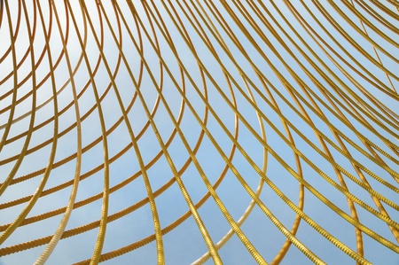 Close up of Modern Architecture in Cartagena, Spainの写真素材