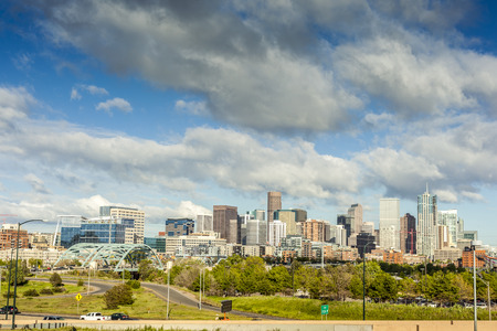 Denver city center, Capital of Colorado State, USA