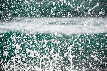 Abstract forms of sea water splash .の写真素材
