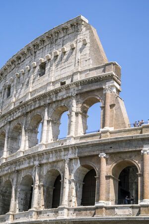 Colosseum - landmark of Rome, Italy. It is the largest amphitheater ever built