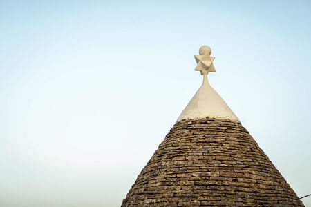 Traditional trulli houses in Arbelobello, Puglia, Italy, Europeの写真素材