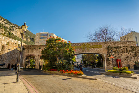Beautiful view of outdoors in Gibraltar, Spain's South Coast, Europeの写真素材