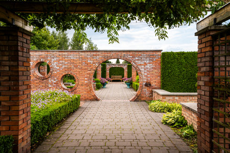 Kapias Botanical Garden in GoczaÅ‚kowice-ZdrÃ³j, Poland, featuring colorful flowers, lush...