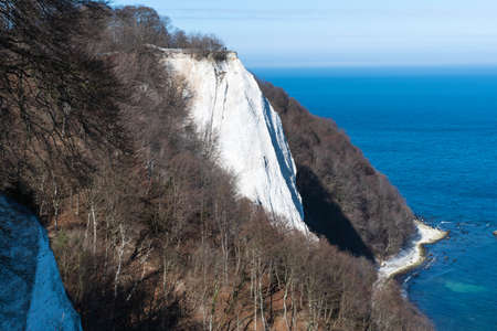 RÃ¼gen, view of the chalk cliffsの写真素材