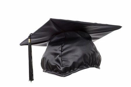 Graduation cap with isolated white background, in the style of photo realistic --ar 3:2 Job ID: b54855a9-8f75-42e0-b197-8d5fd6c3b894の素材