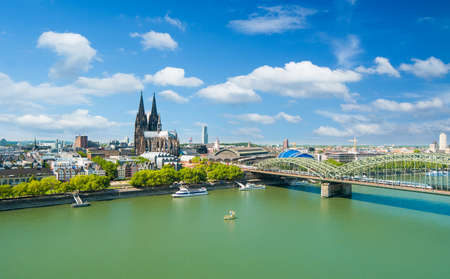Cologne in summerのeditorial素材