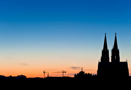 Cologne cityscapeの写真素材