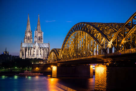 Cologne cityscapeのeditorial素材