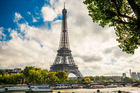 Paris Eiffel Towerの写真素材