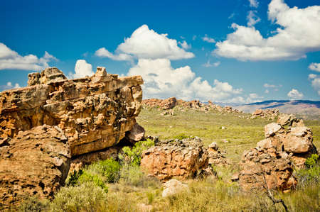 Cederberg mountain landscape South Africaの写真素材