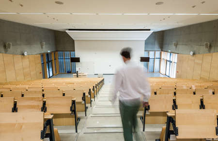 modern auditorium room at a universityの写真素材