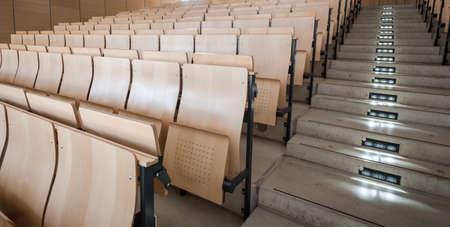 modern auditorium room at a universityの写真素材
