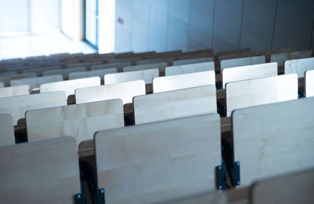 modern auditorium room at a universityの写真素材