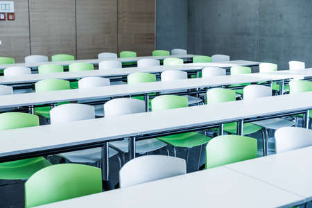 modern auditorium room at a universityの写真素材