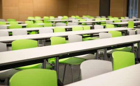 modern auditorium room at a universityの写真素材