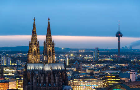 Cologne Skylineのeditorial素材