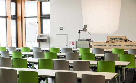 Modern auditorium at a universityの写真素材