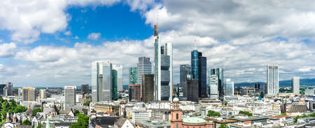 Frankfurt (Main) Skyline Architectureの写真素材