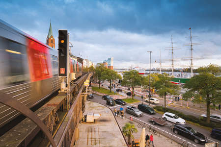 City of Hamburg, Germanyの写真素材