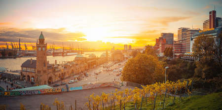 City of Hamburg, Germanyのeditorial素材