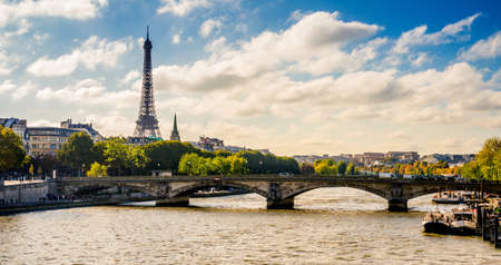 Paris Eiffel Tower, Franceの写真素材