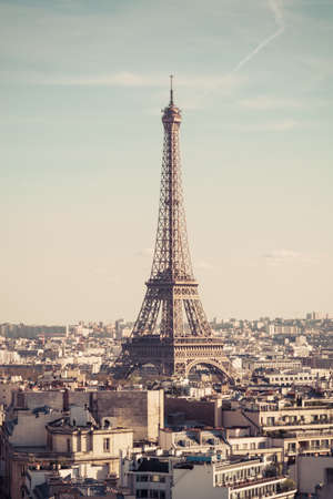 Paris Eiffel Tower, Franceの写真素材