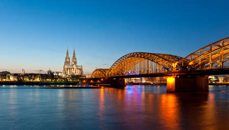 Cologne Cityscape Germanyの写真素材