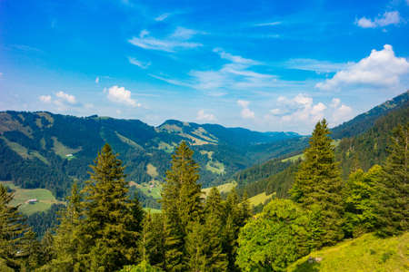 German Alps AllgÃ¤u during Summerの写真素材