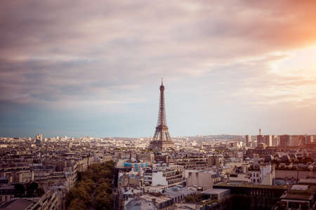 Paris Eiffel Tower, Franceのeditorial素材