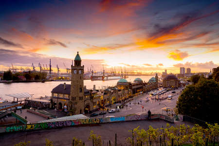 Hamburg Germanyのeditorial素材