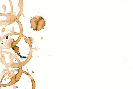 Coffee ring.の写真素材