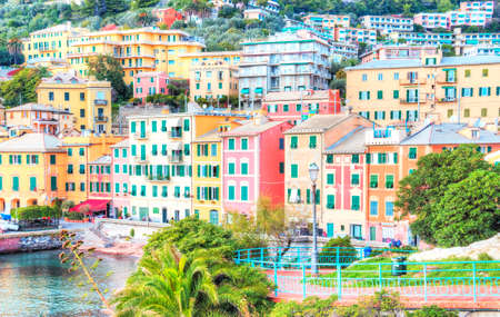 Seascape, view of Genova Nervi.