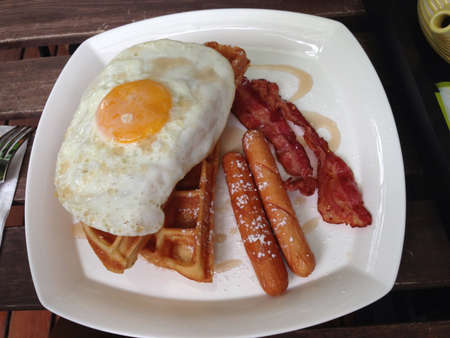 American Breakfastの素材