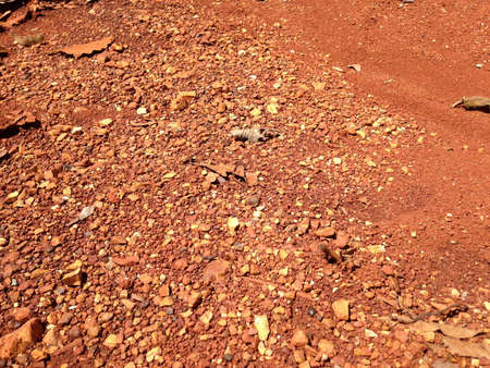 red sand desert at Chiang mai Thailand