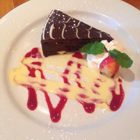 Dark chocolate cakeの素材