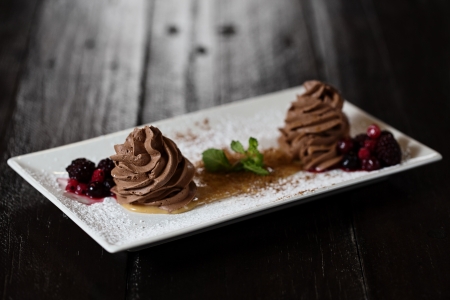 Chocolate Mousseの写真素材