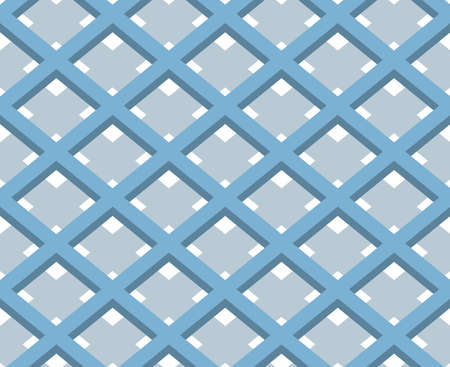 3D Square Box Netのイラスト素材