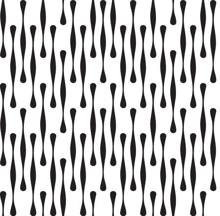 Black and White Abstract Geometric のイラスト素材