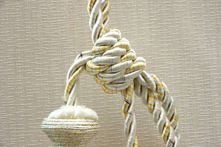 Curtain decorative ropeの写真素材