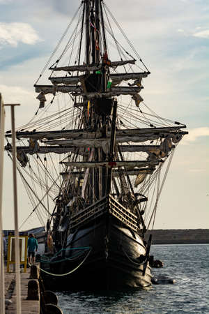 ANDALUSIAN GALLEON:Replica of a 17th century Spanish galleon. NAO VICTORIA:Replica of the ship that...