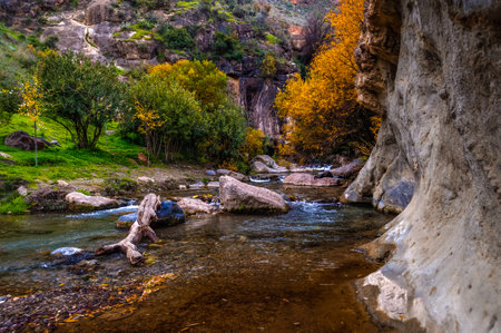 the Padules waterways canalsの写真素材