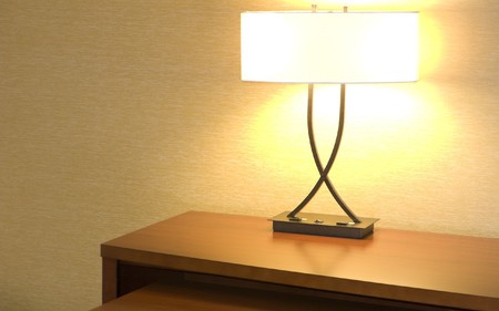 Decorative Desktop Lampの写真素材